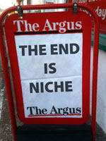 Announcing news:rewired – the nouveau niche The end is niche newspaper board