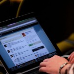 LIVE: The debate – Setting social media standards iPad-Twitter