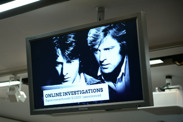 Image from the online investigations session