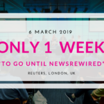1 week to go until Newsrewired | Three new speakers joining the conference Newsrewired 1 week